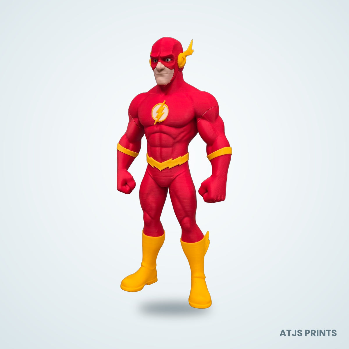 The Flash 3D Printed Figure - 20" - view 1
