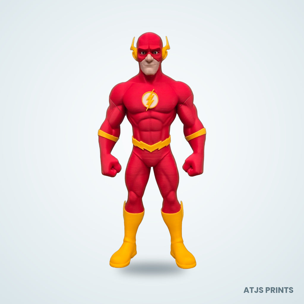The Flash 3D Printed Figure - 20" - view 2
