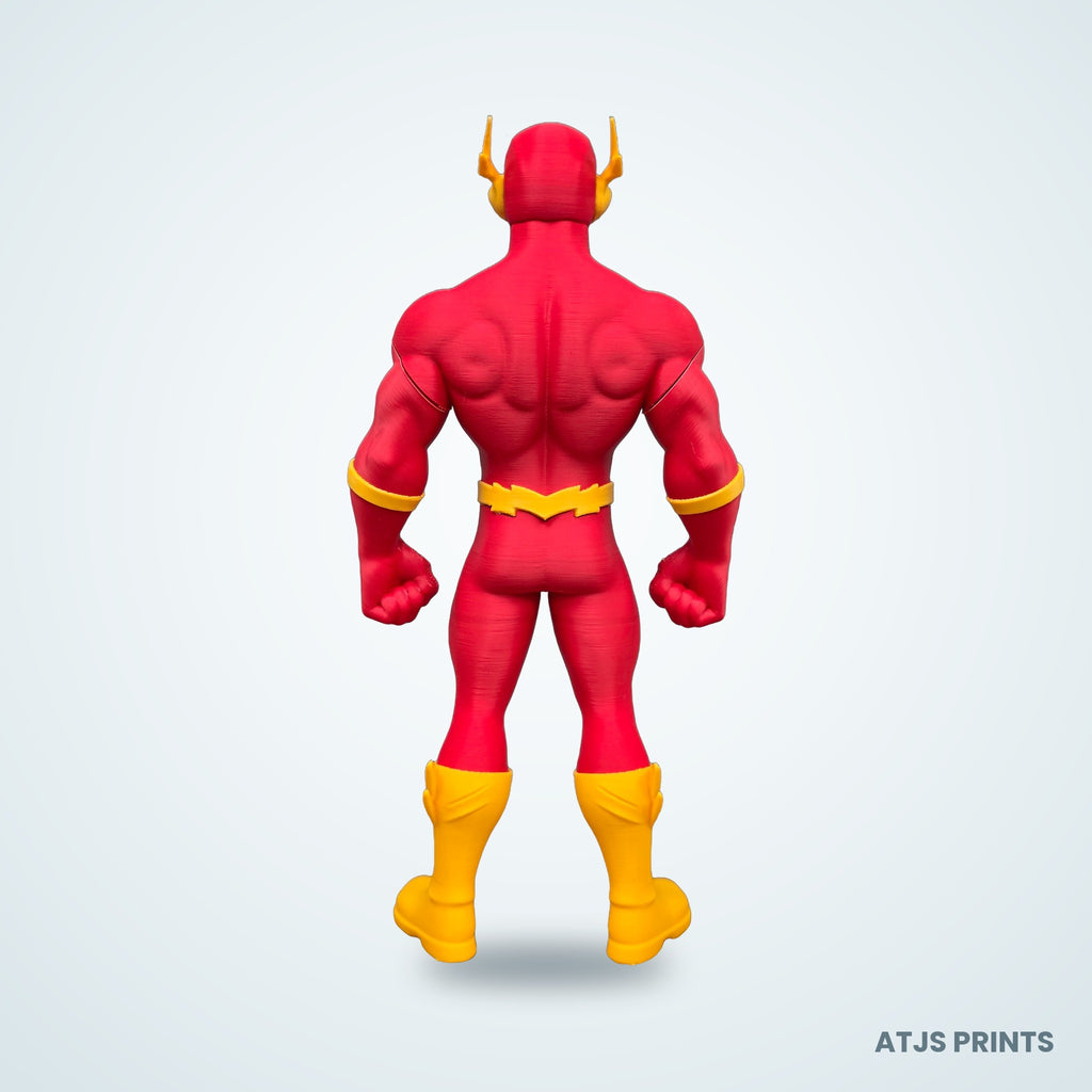 The Flash 3D Printed Figure - 20" - view 4