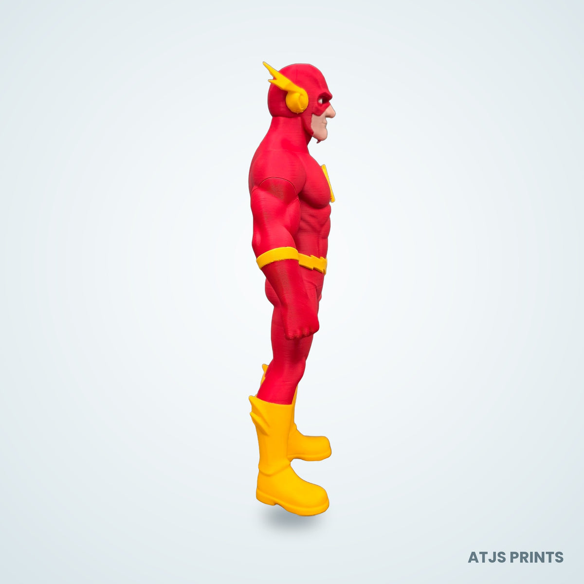 The Flash 3D Printed Figure - 20" - view 5