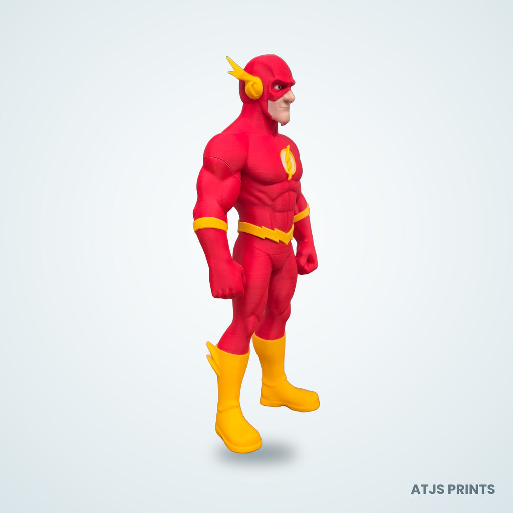 The Flash 3D Printed Figure - 20" - view 6