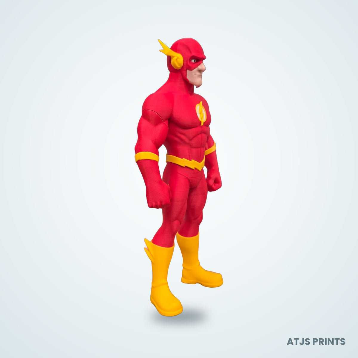 The Flash 3D Printed Figure - 20" - view 6