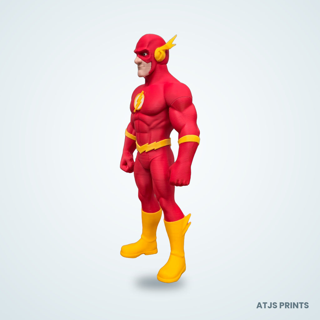 The Flash 3D Printed Figure - 20" - view 7