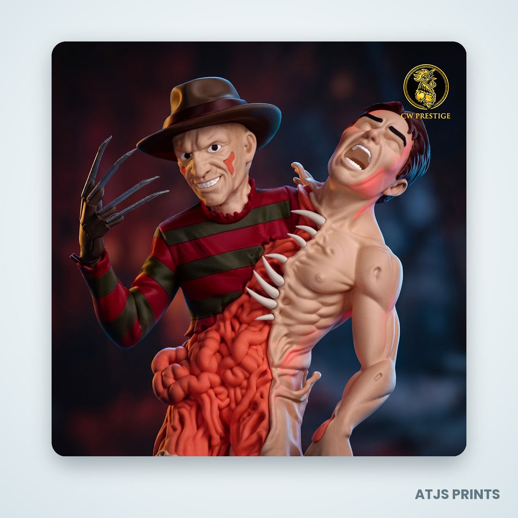 Freddy Krueger 3D Printed Figure - 15" - view 2