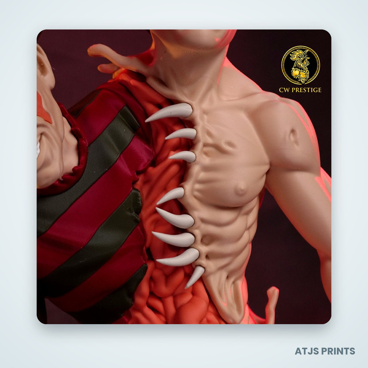 Freddy Krueger 3D Printed Figure - 15" - view 5