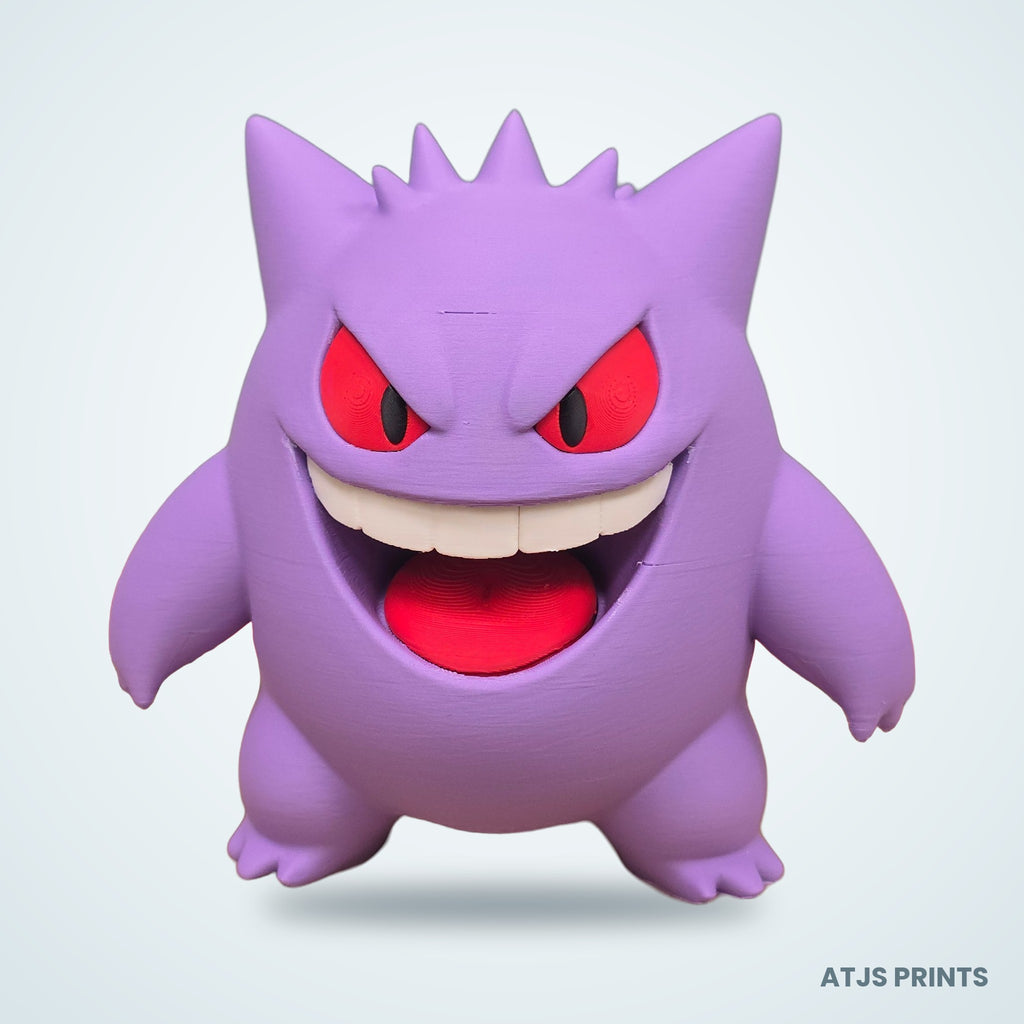 Gengar 3D Printed Figure - 12" - view 1