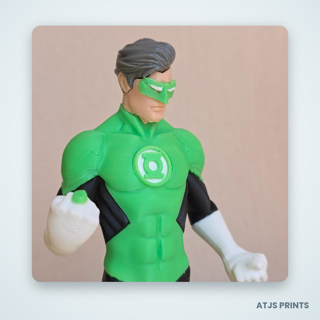 Green Lantern 3D Printed Figure - 15" - view 6