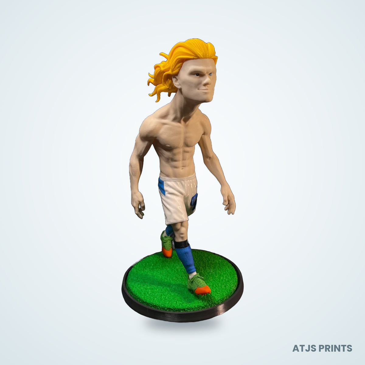 Erling Haaland "Meme Walk" Caricature 3D Printed Figure - 11" - view 1