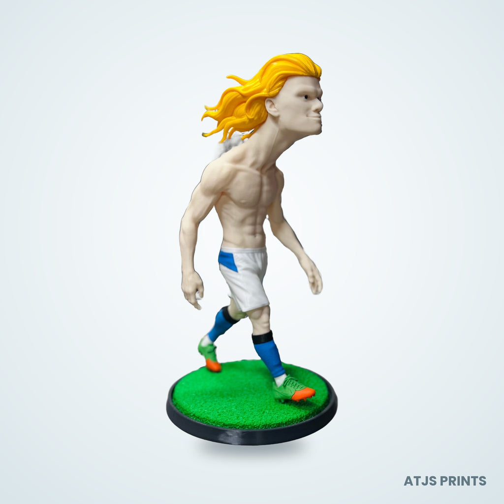 Erling Haaland "Meme Walk" Caricature 3D Printed Figure - 11" - view 2