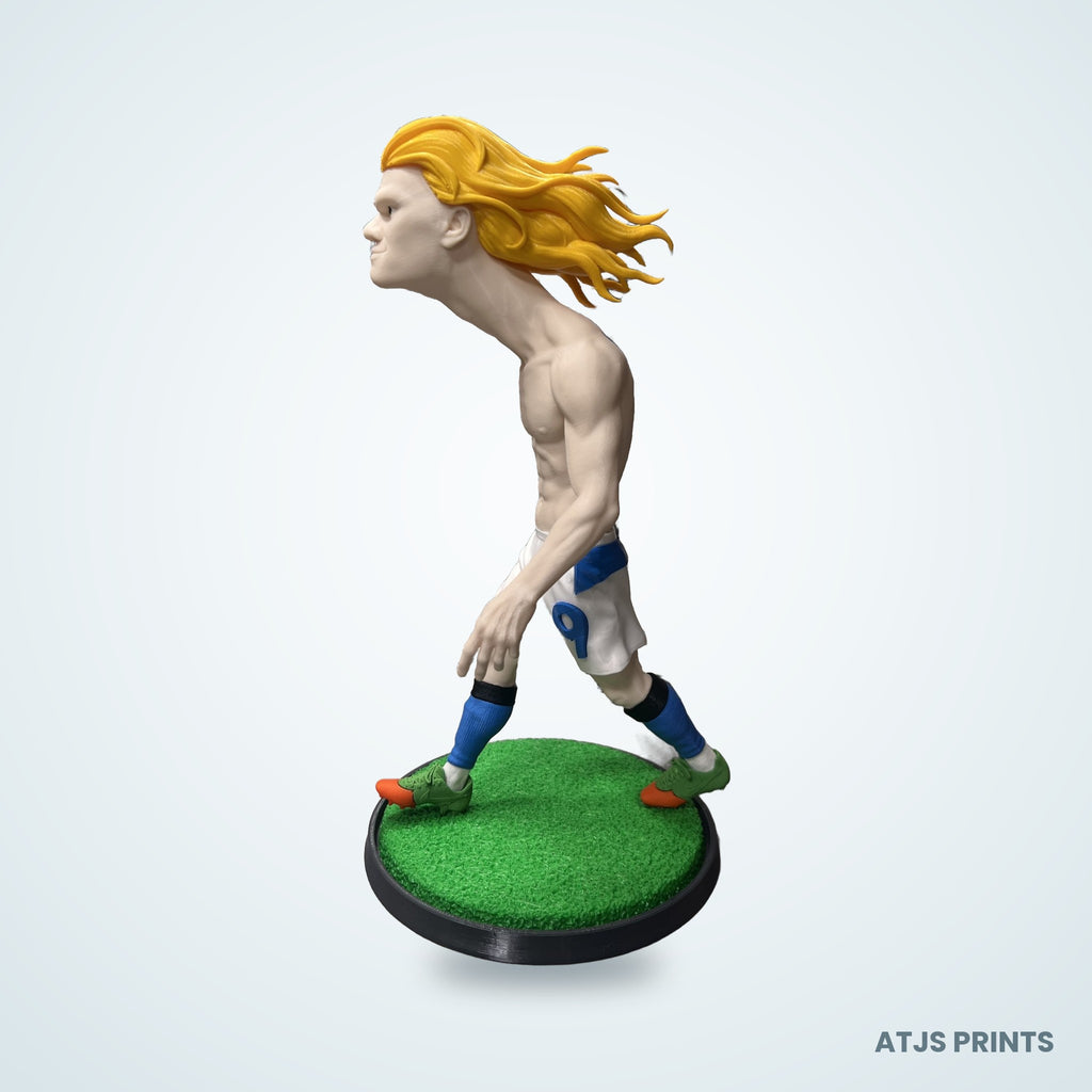 Erling Haaland "Meme Walk" Caricature 3D Printed Figure - 11" - view 4
