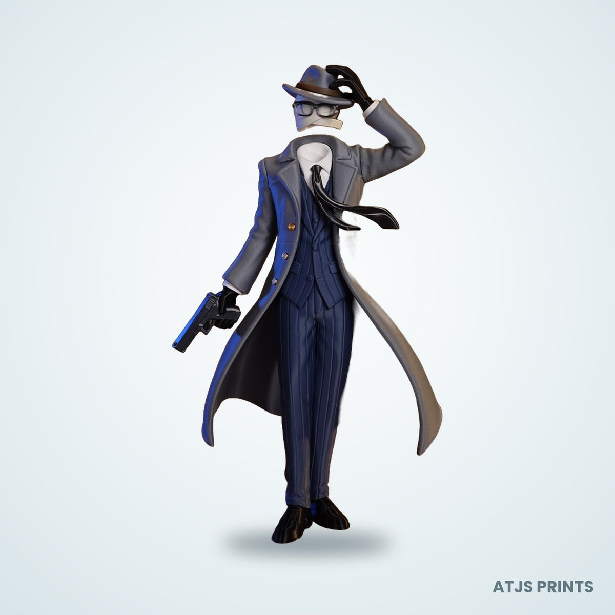The Invisible Man 3D Printed Figure - 16" - view 1