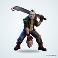 Jason Voorhees 3D Printed Figure - 15" - view 1