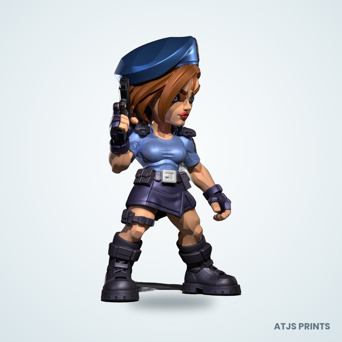 Jill Valentine (Resident Evil) 3D Printed Figure - 13" - view 2