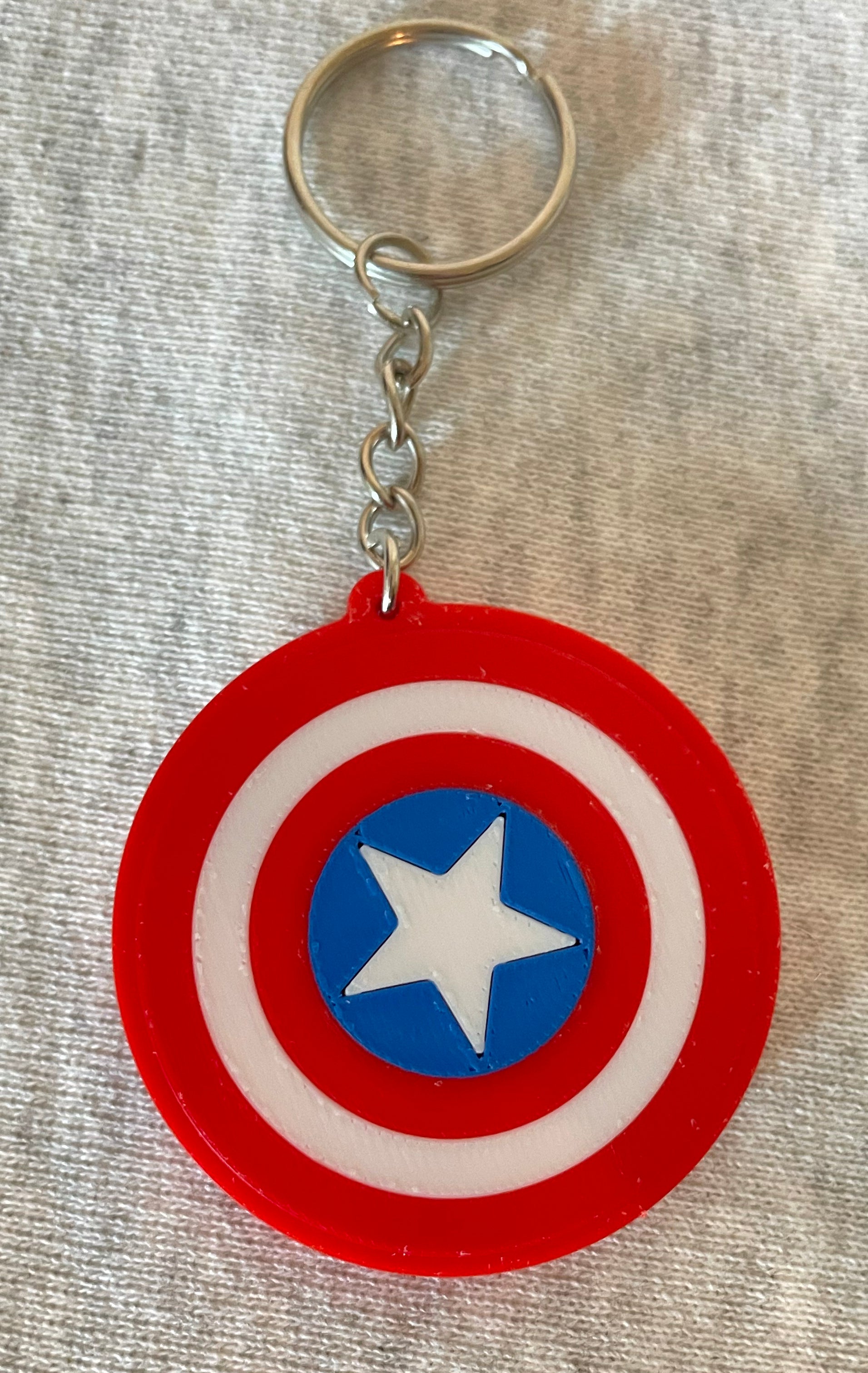 Marvel-Inspired 3D Printed Keychain