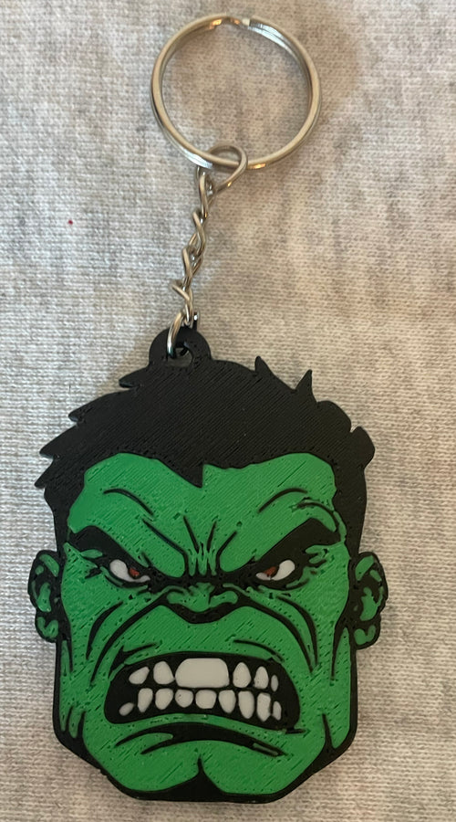 Marvel-Inspired 3D Printed Keychain