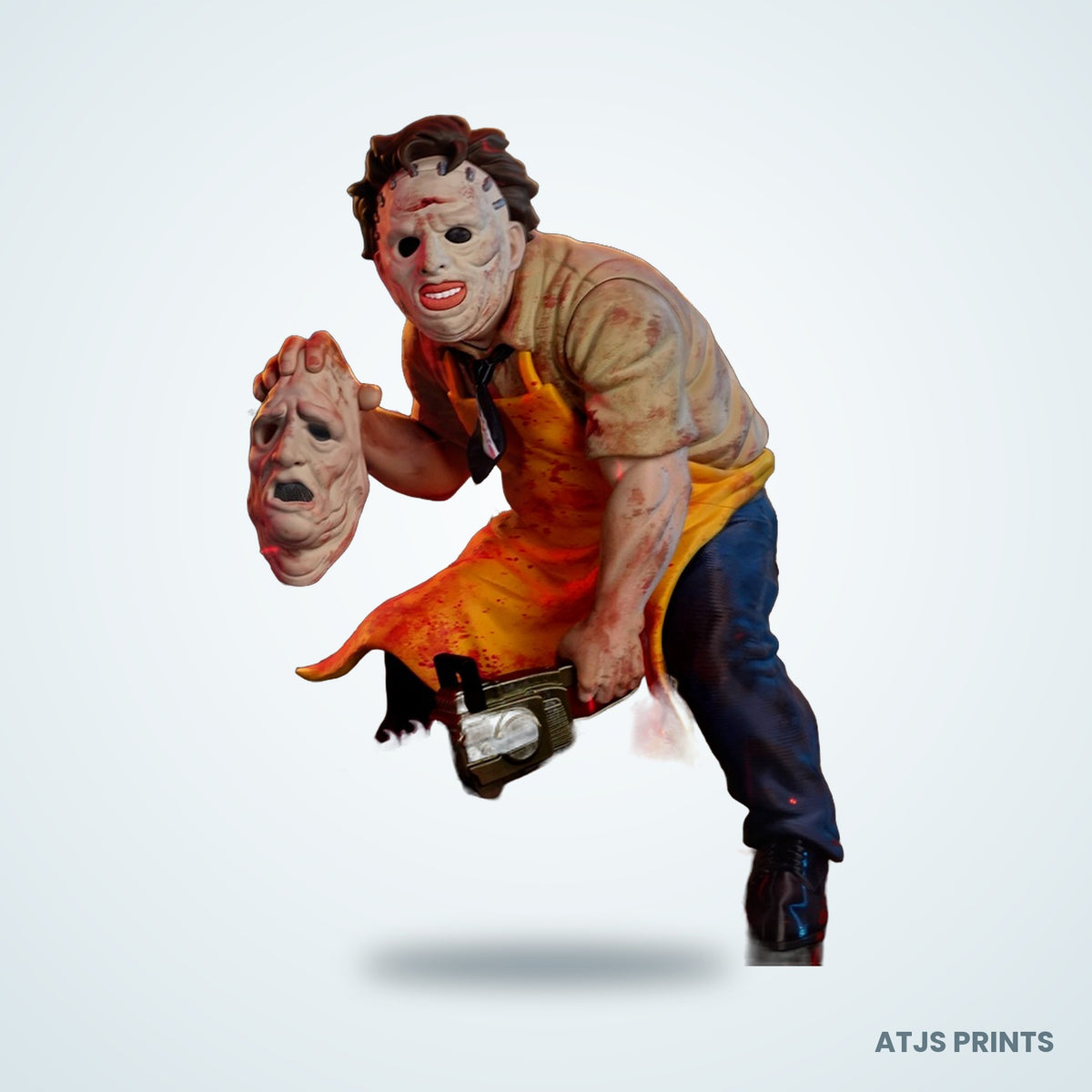 Leatherface 3D Printed Figure - 12" - view 1