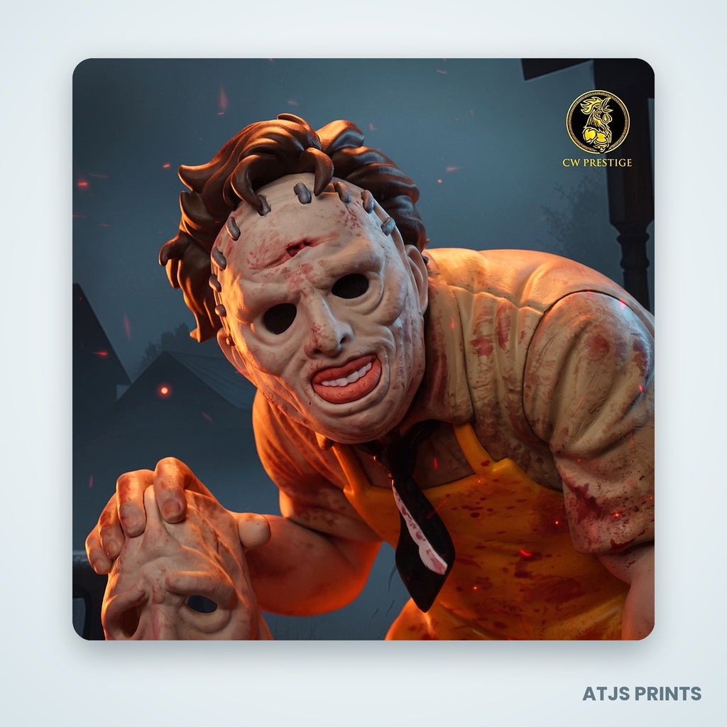 Leatherface 3D Printed Figure - 12" - view 2