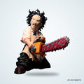 Leatherface Caricature 3D Printed Figure - 15" - view 1