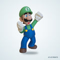 Luigi 3D Printed Figure - 18" - view 1