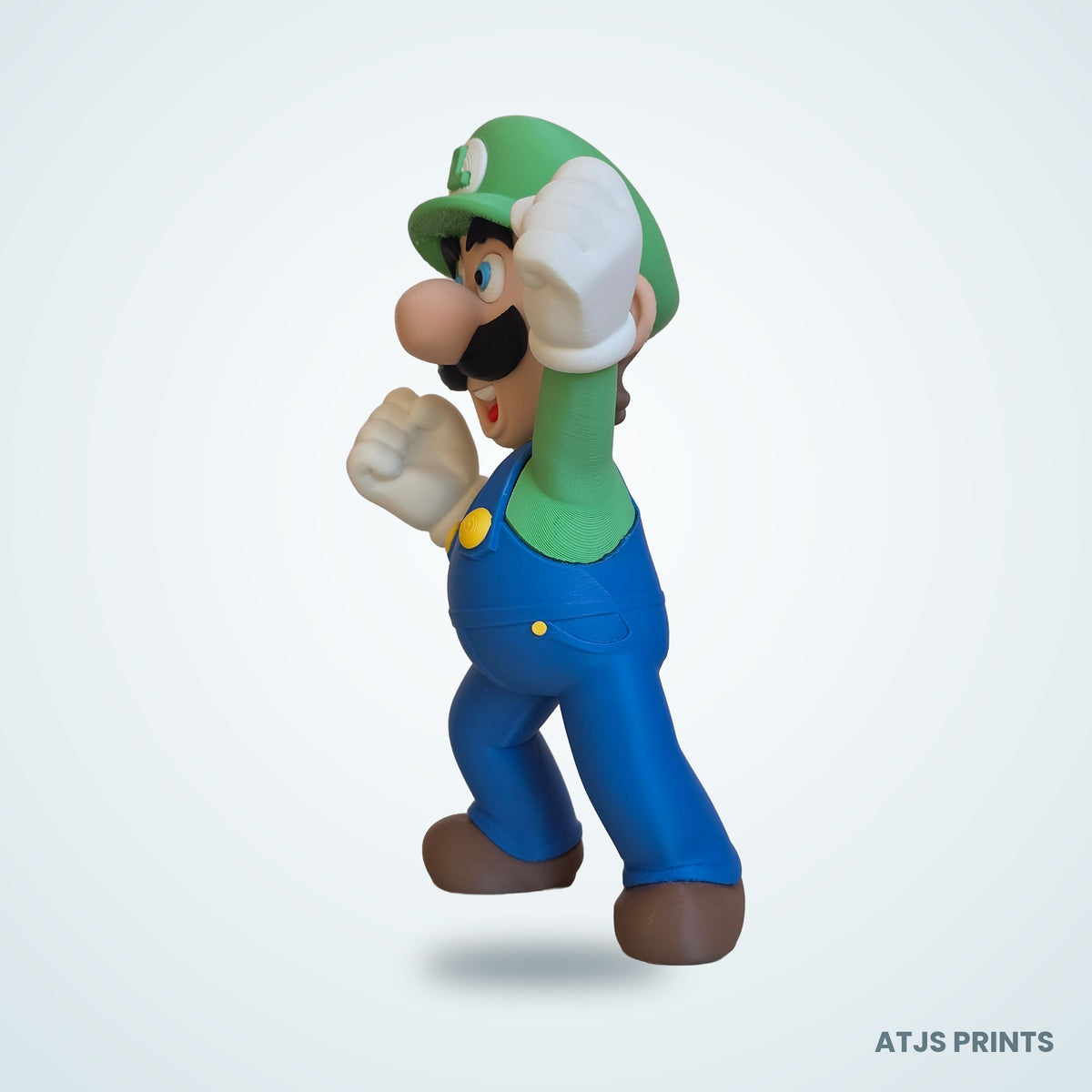 Luigi 3D Printed Figure - 18" - view 3