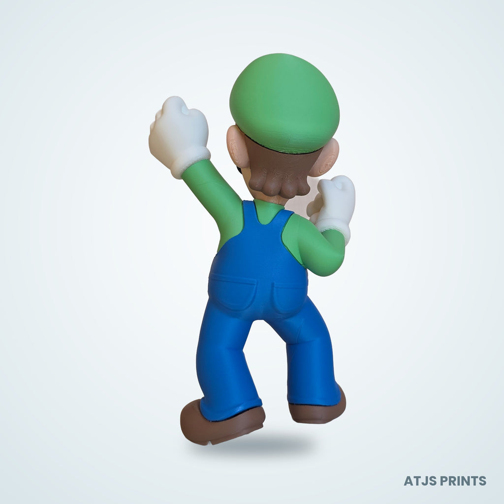 Luigi 3D Printed Figure - 18" - view 4