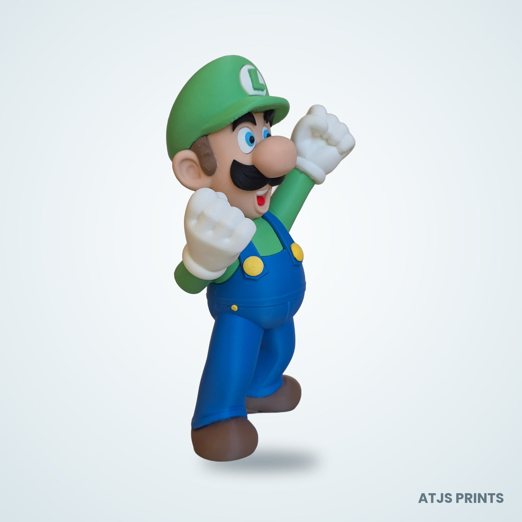 Luigi 3D Printed Figure - 18" - view 5