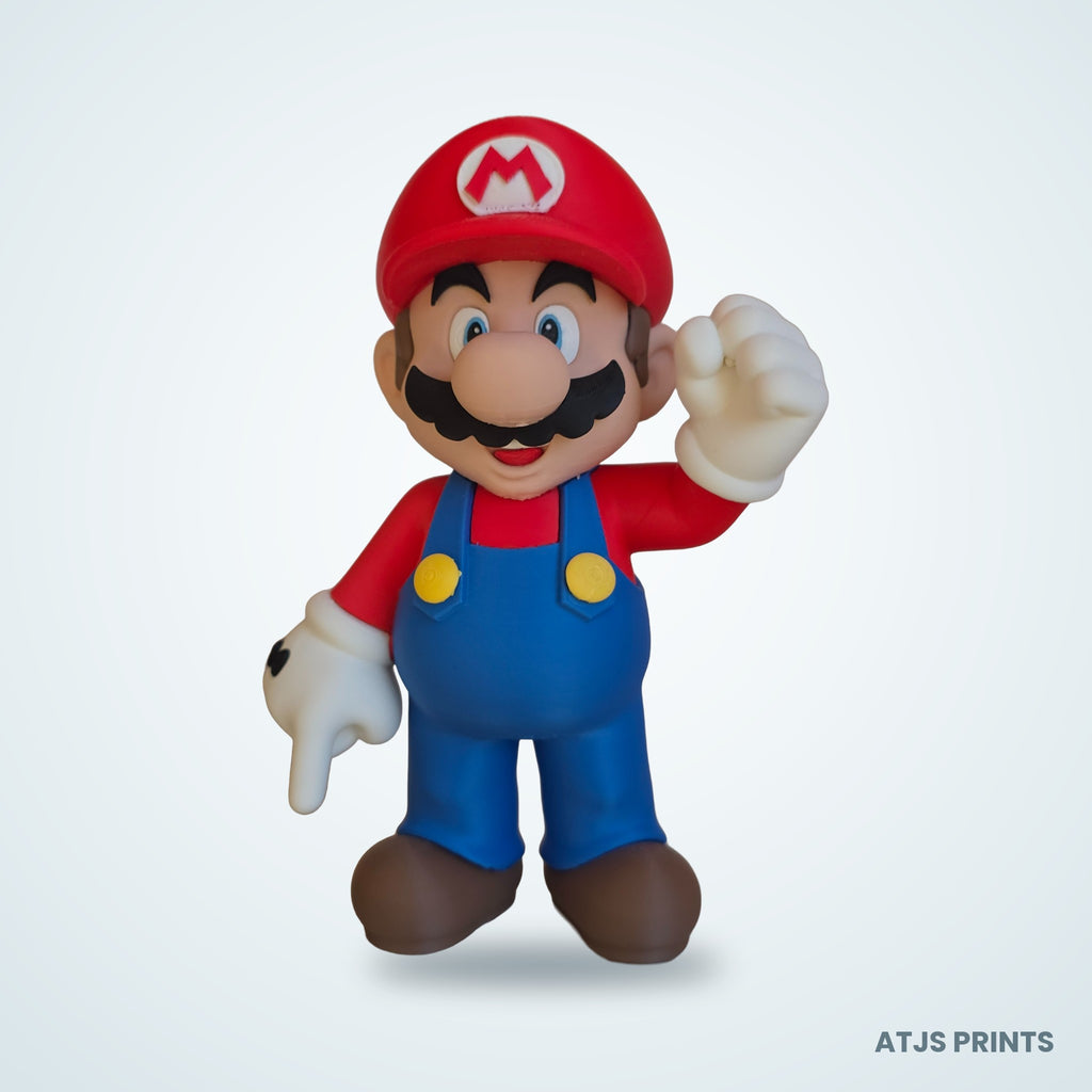 Super Mario 3D Printed Figure - 18" - view 2