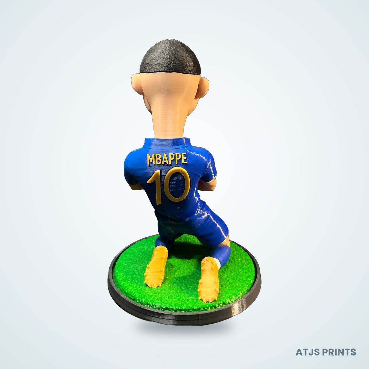 Kylian Mbappé Caricature 3D Printed Figure - 12" - view 3