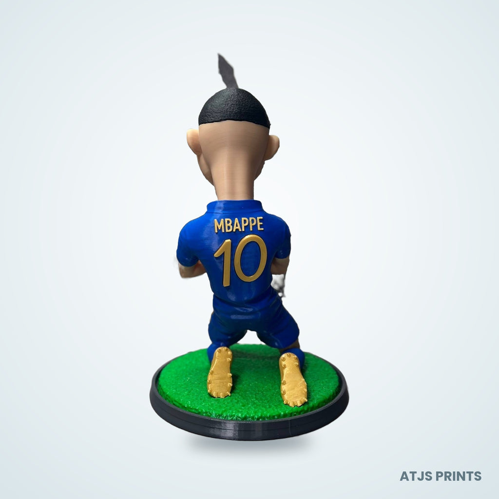 Kylian Mbappé Caricature 3D Printed Figure - 12" - view 6