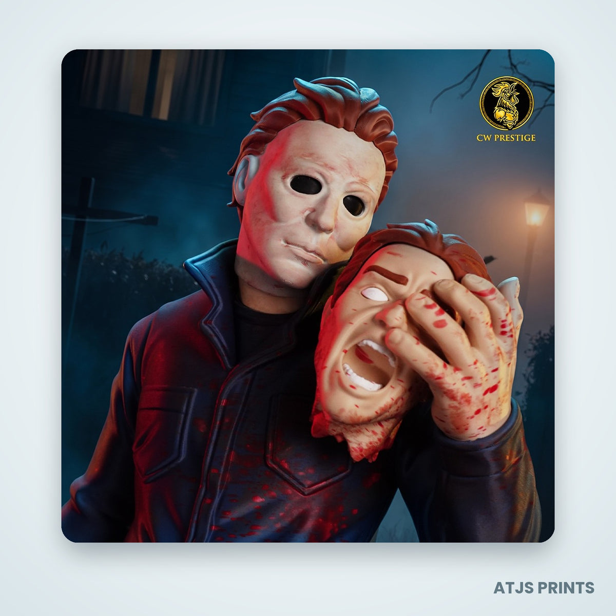 Michael Myers 3D Printed Figure - 16" - view 2