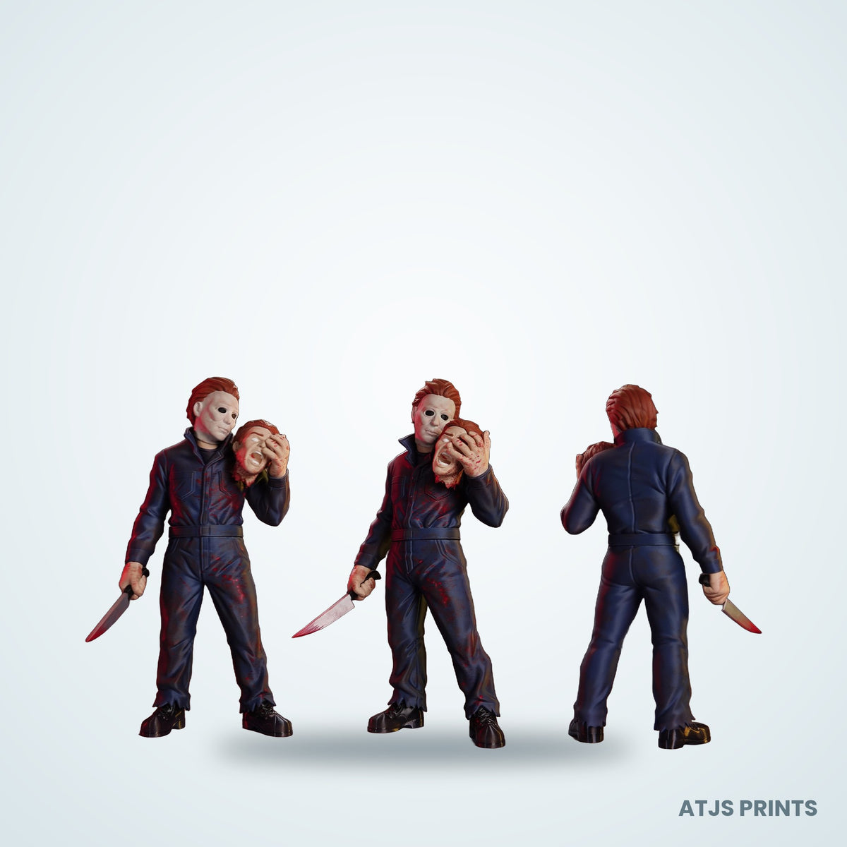 Michael Myers 3D Printed Figure - 16" - view 3