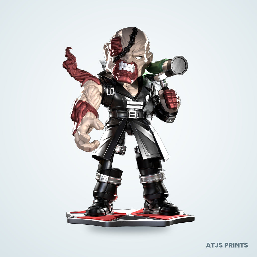 Nemesis (Resident Evil) 3D Printed Figure - 14" - view 2
