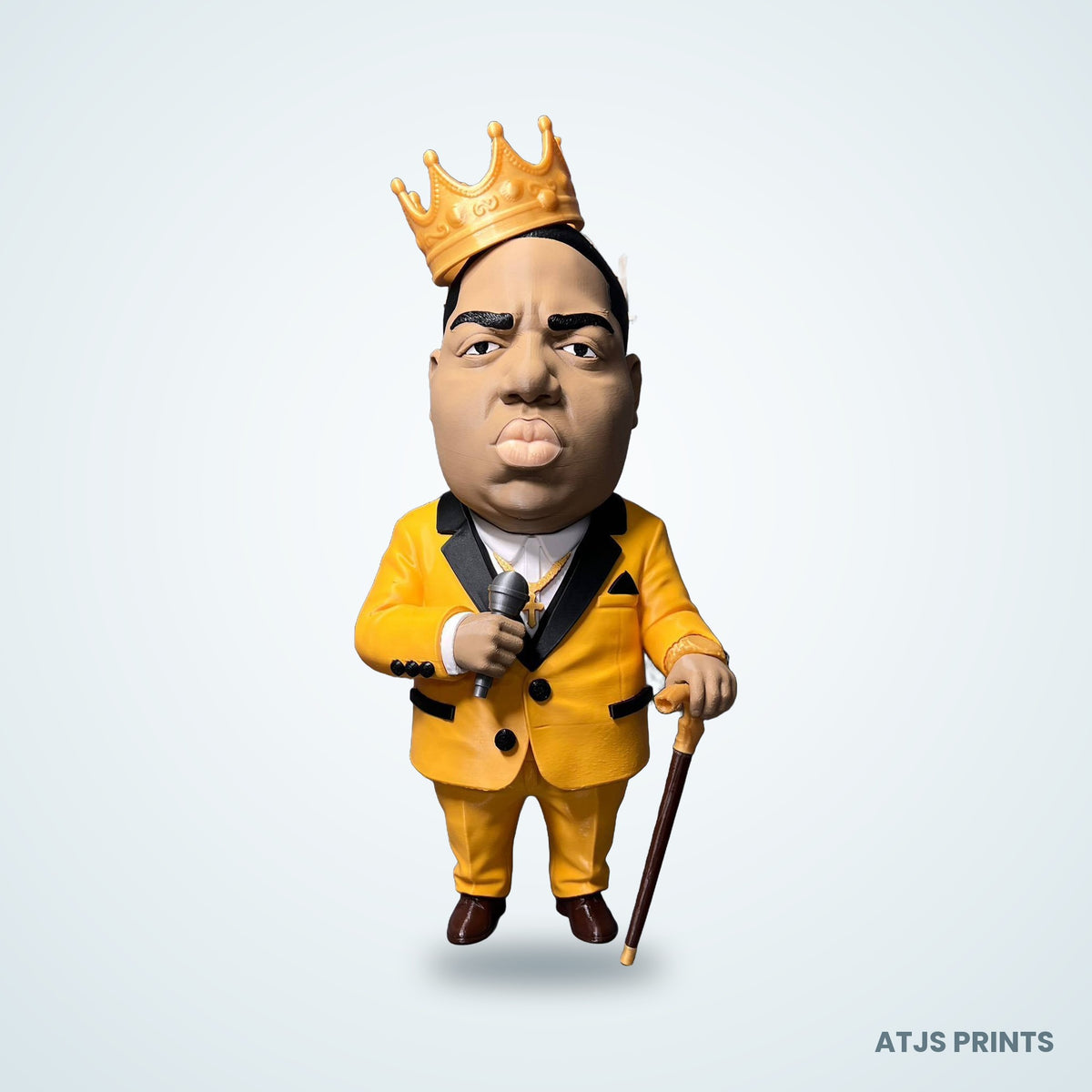 The Notorious B.I.G. Caricature 3D Printed Figure - 15" - view 1