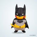 Pikachu as Batman 3D Printed Figure - 19" - view 1