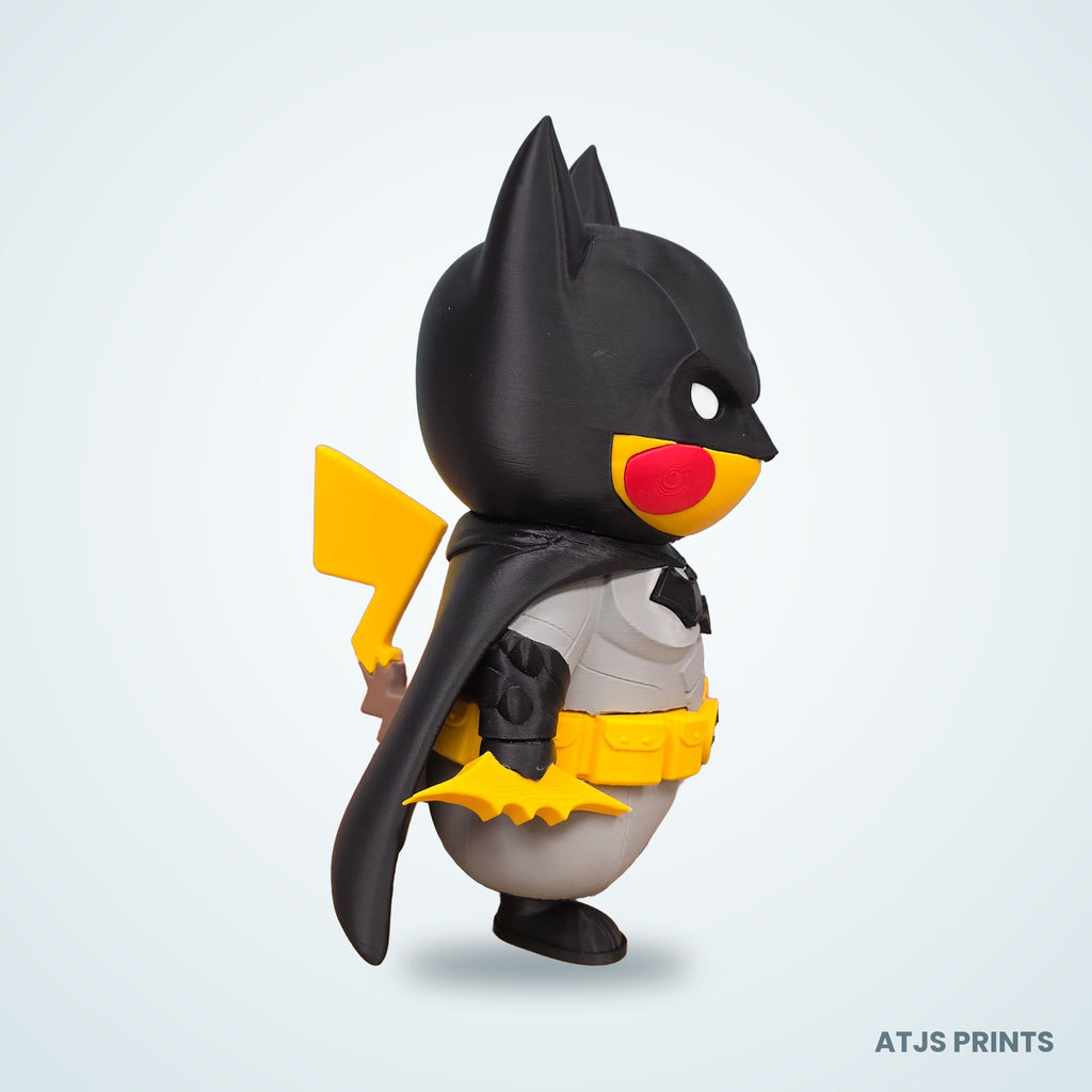 Pikachu as Batman 3D Printed Figure - 19" - view 3