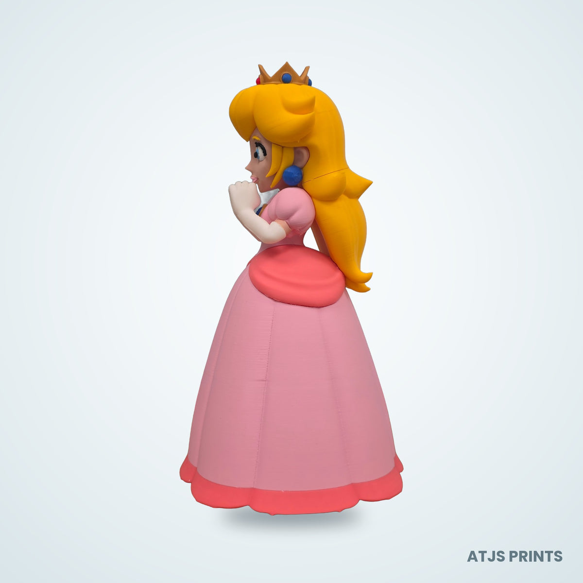 Princess Peach 3D Printed Figure - 20" - view 3