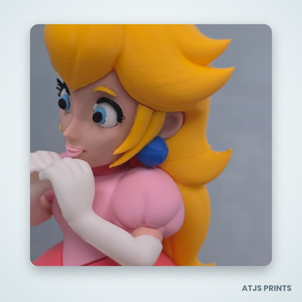 Princess Peach 3D Printed Figure - 20" - view 8