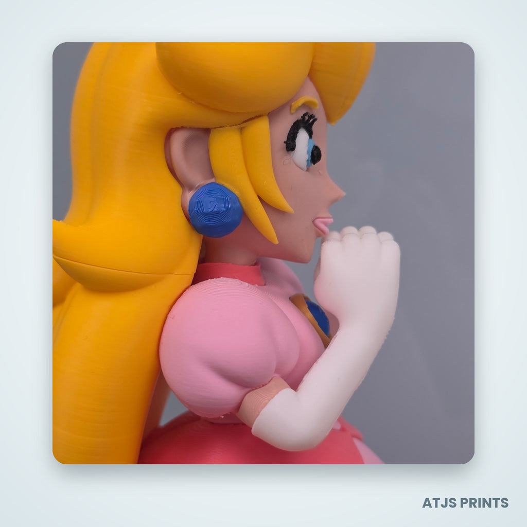 Princess Peach 3D Printed Figure - 20" - view 10