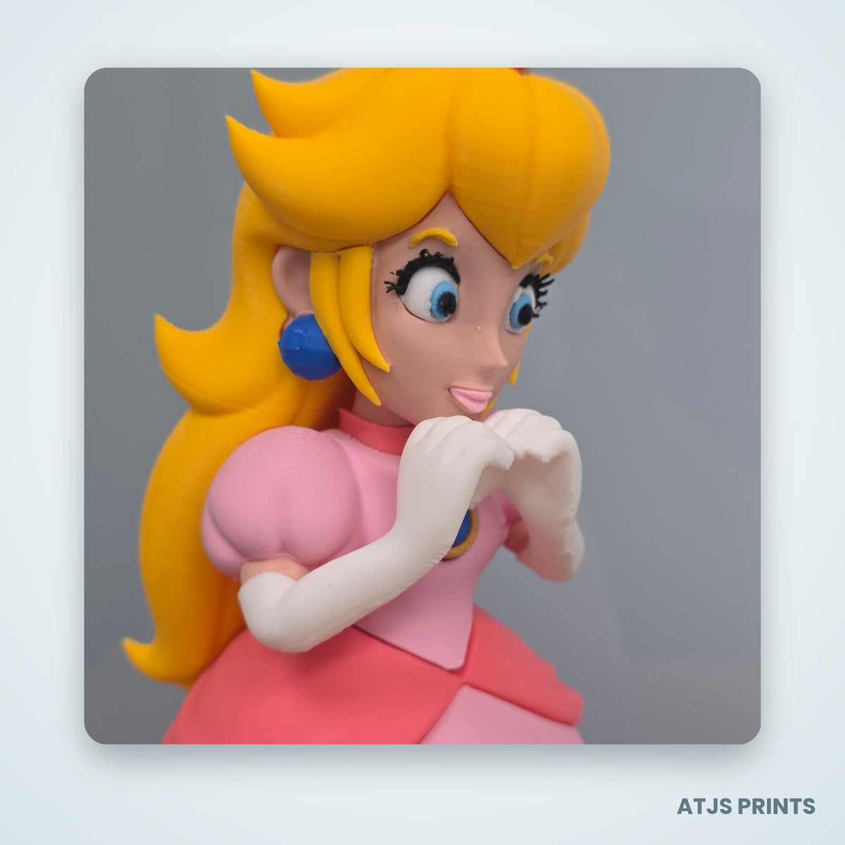 Princess Peach 3D Printed Figure - 20" - view 11