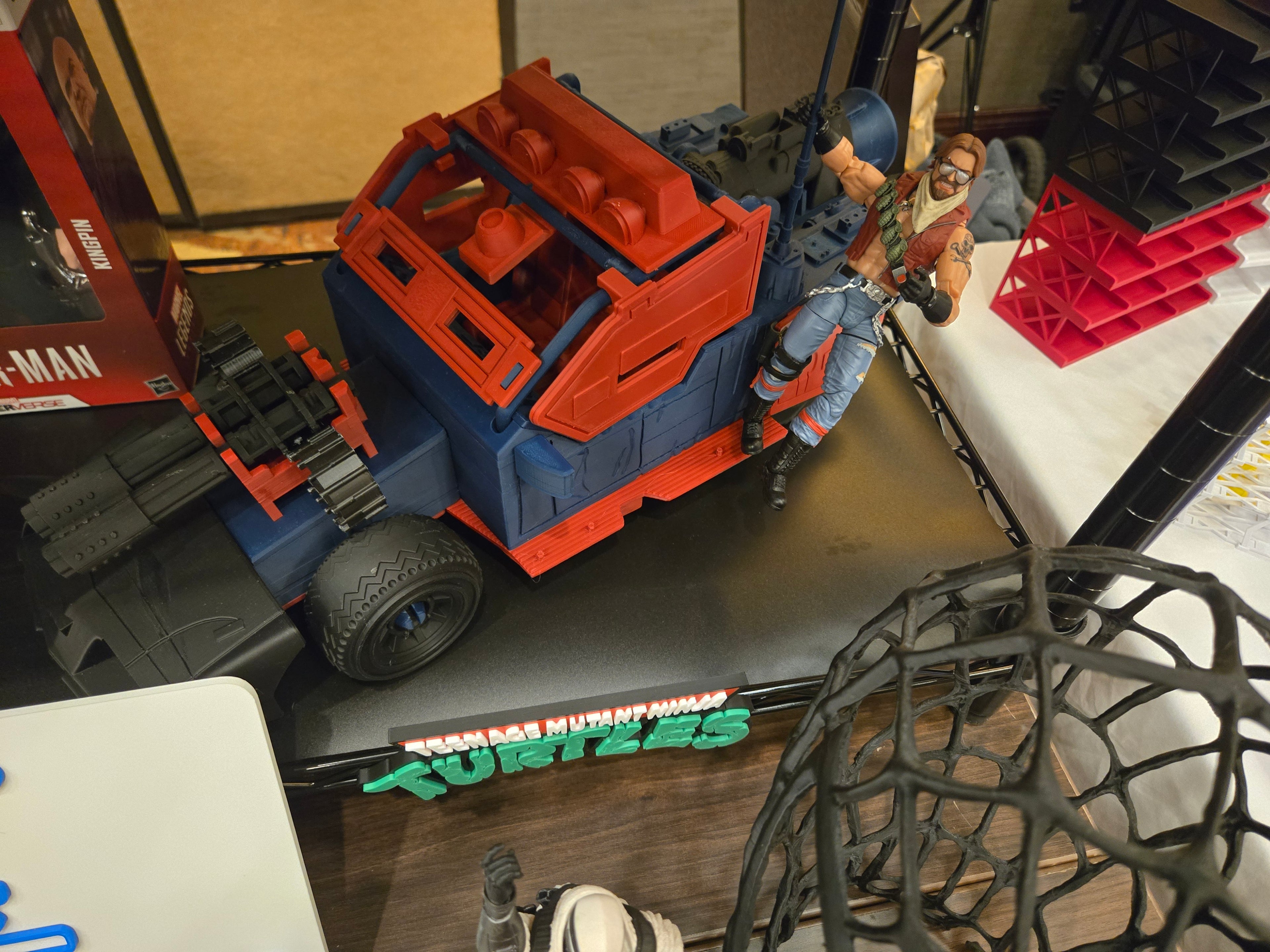 1:12 Scale GI Joe Cobra Dreadnok Thundermachine – 3D Printed Model Kit (Unassembled)