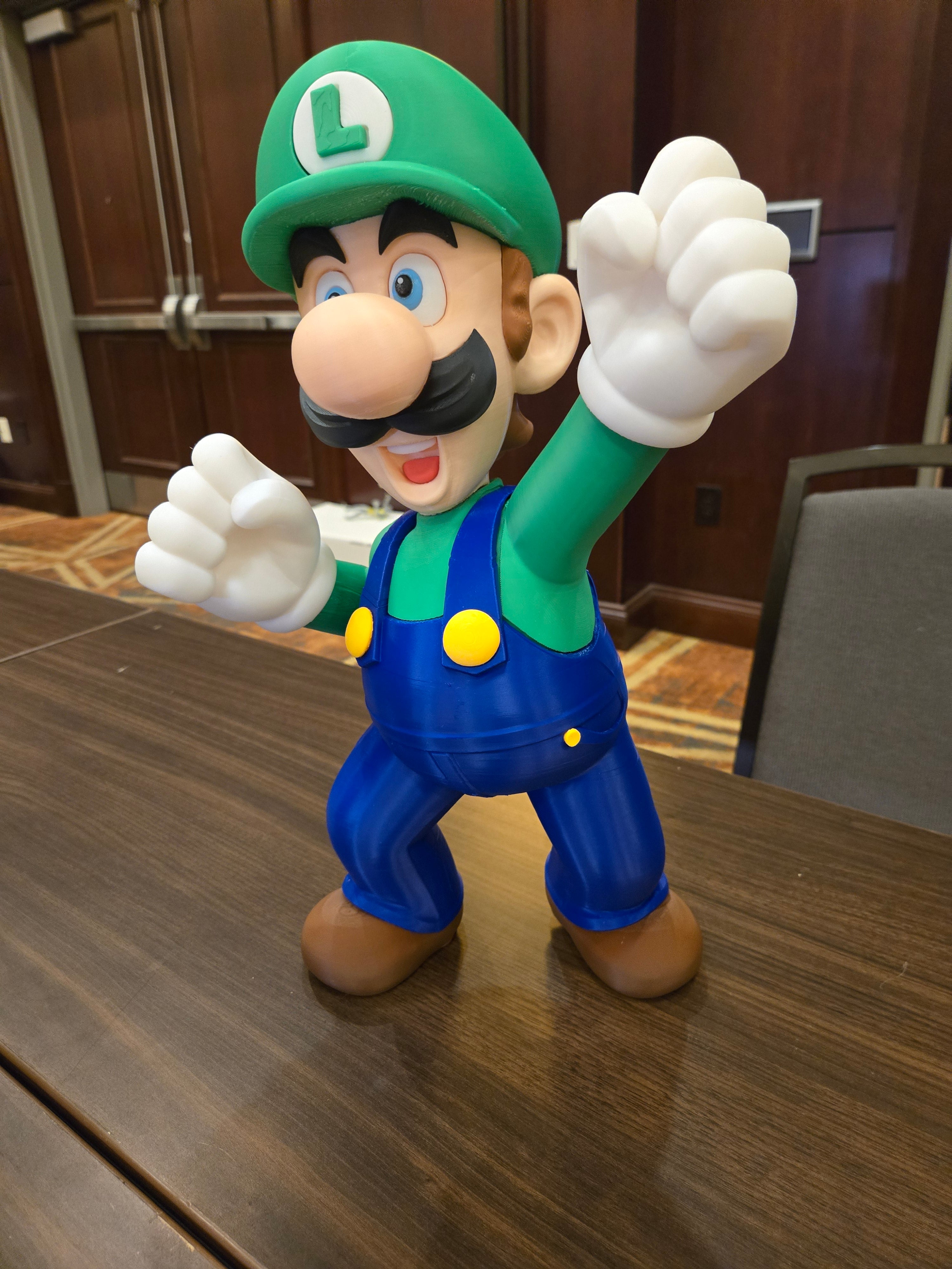 Luigi Statue (15" inches)