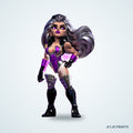 Sindel (Mortal Kombat) 3D Printed Figure - 13" - view 1