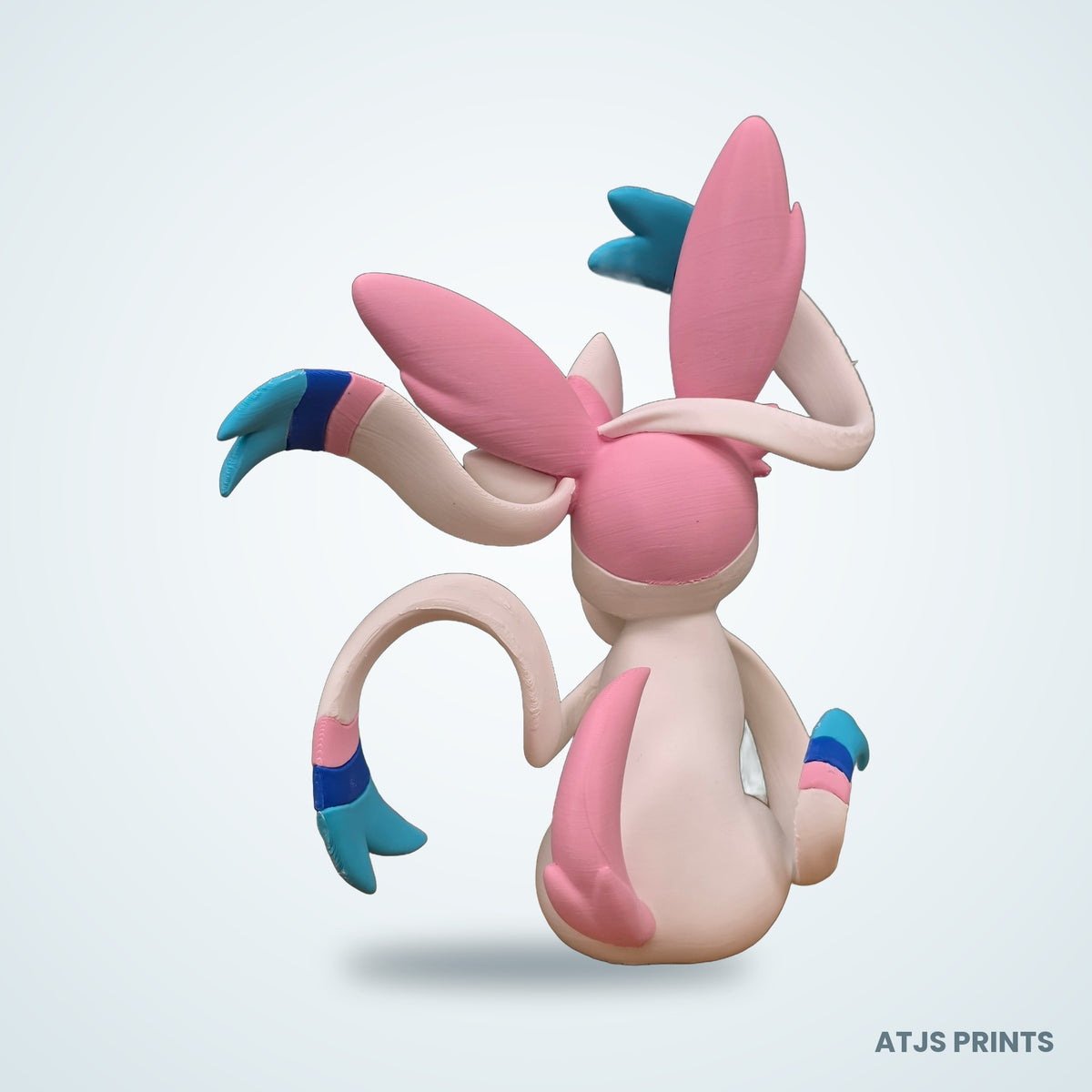 Sylveon 3D Printed Figure - 15" - view 3