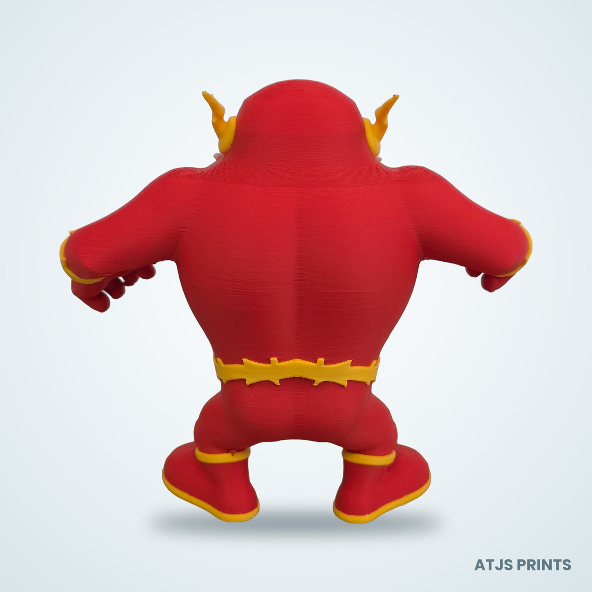 Taz as The Flash 3D Printed Figure - 15" - view 4