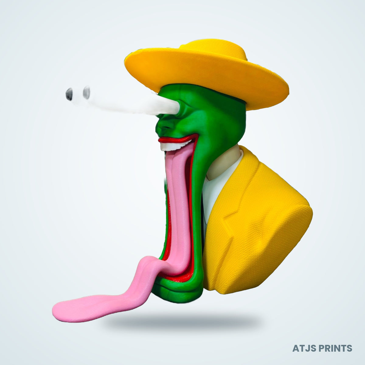 The Mask (Jaw Drop) Caricature 3D Printed Figure - 11" - view 2