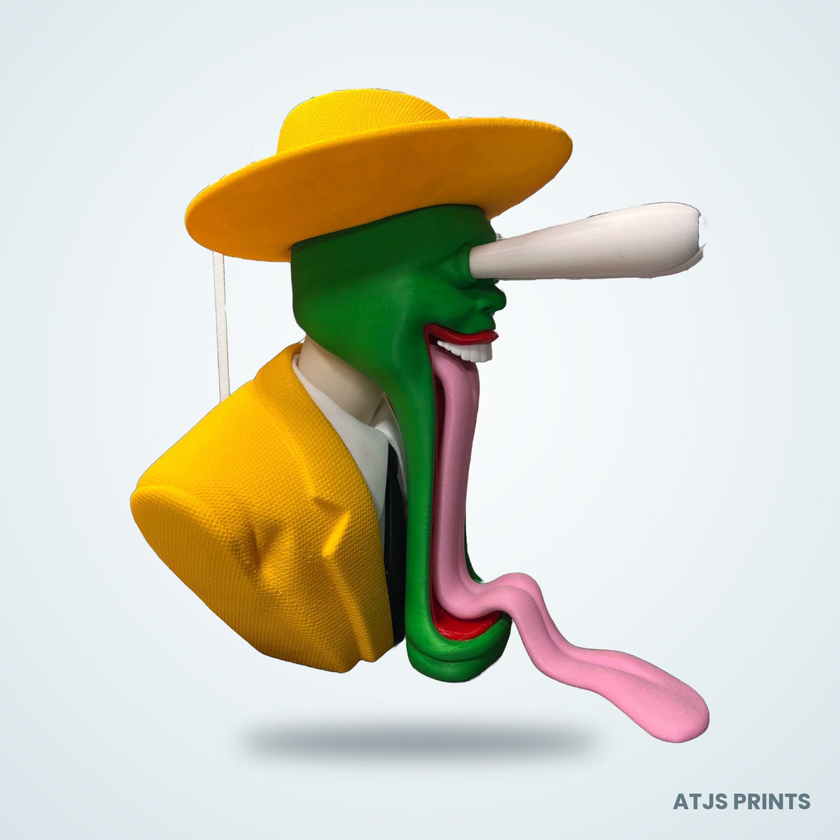 The Mask (Jaw Drop) Caricature 3D Printed Figure - 11" - view 3