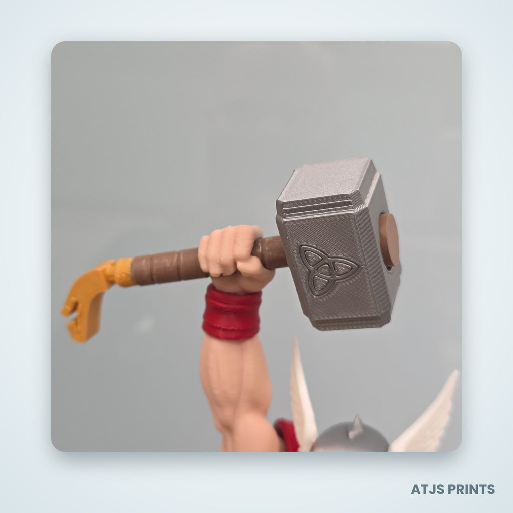 Thor 3D Printed Figure - 22" - view 7