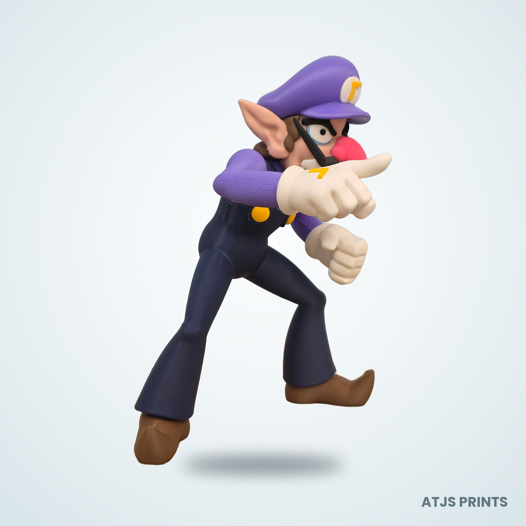 Waluigi 3D Printed Figure - 20" - view 6