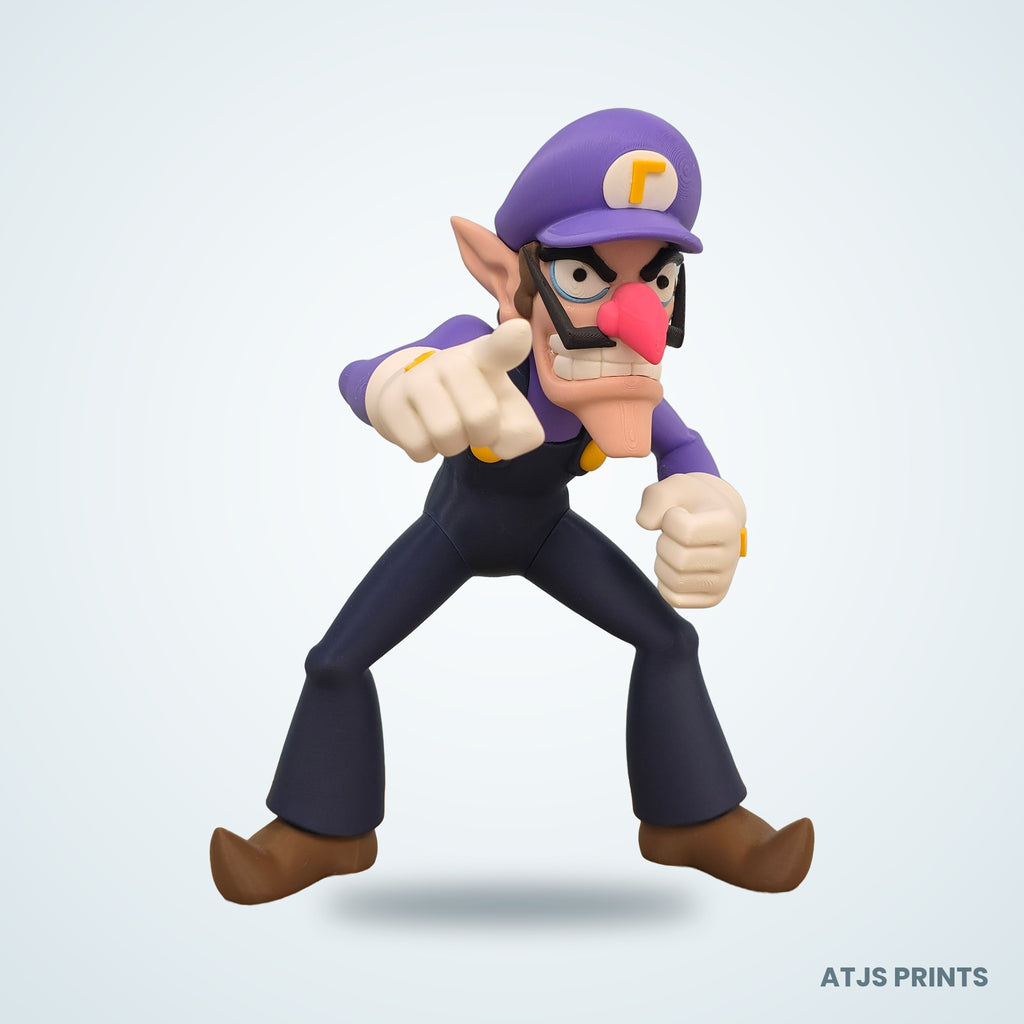 Waluigi 3D Printed Figure - 20" - view 7