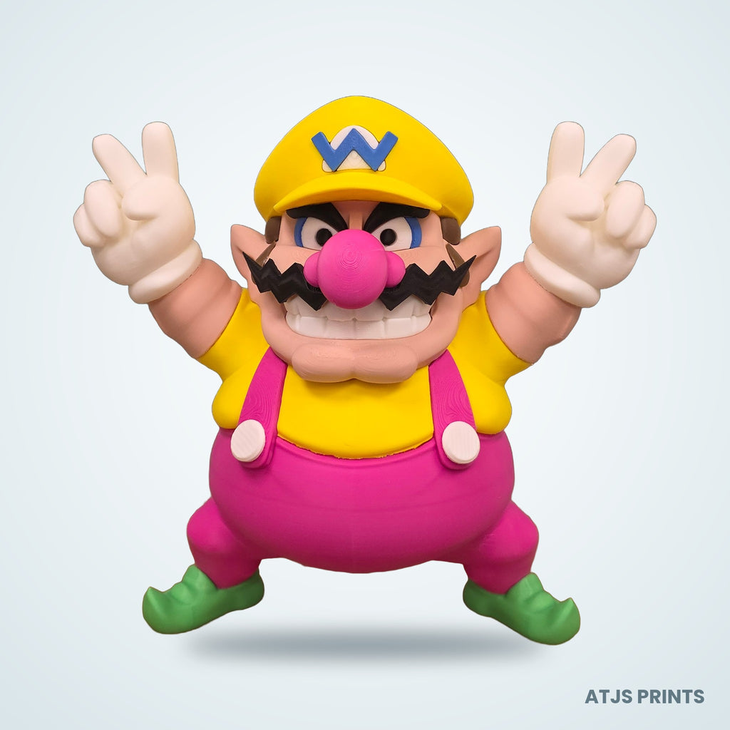 Wario 3D Printed Figure - 20" - view 1